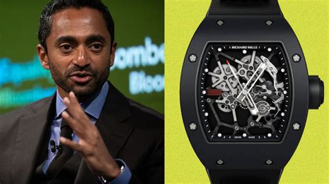 chamath palihapitiya richard mille|Chamath Palihapitiya’s watch collection refuses to bow to tech .